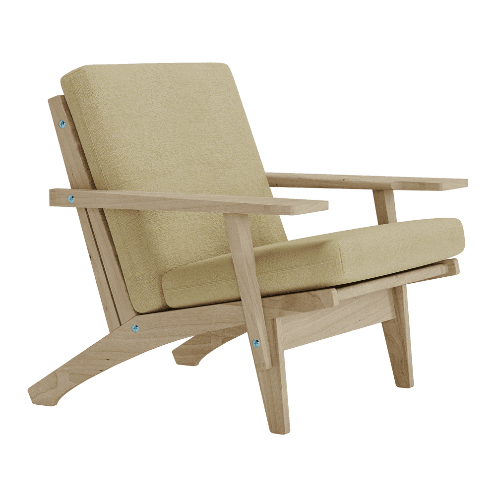 Visualizza l'immagine a schermo intero Set di cuscini per Wegner GE 370 in lana