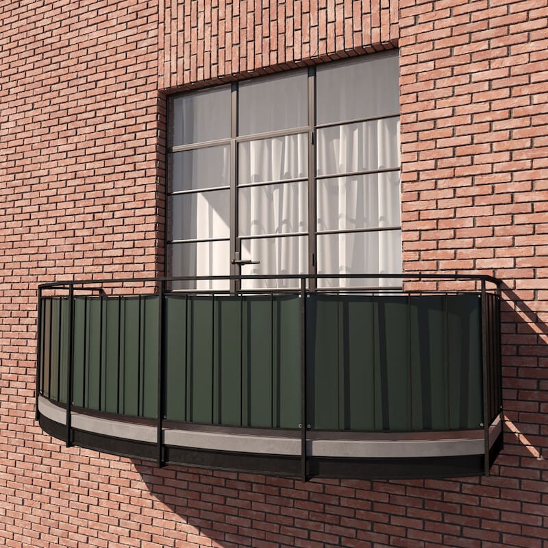 Visualizza l'immagine a schermo intero Telo frangivista per balcone in acrilico Premium