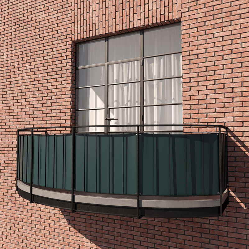 Visualizza l'immagine a schermo intero Telo frangivista per balcone in GREEN®, acrilico autopulente