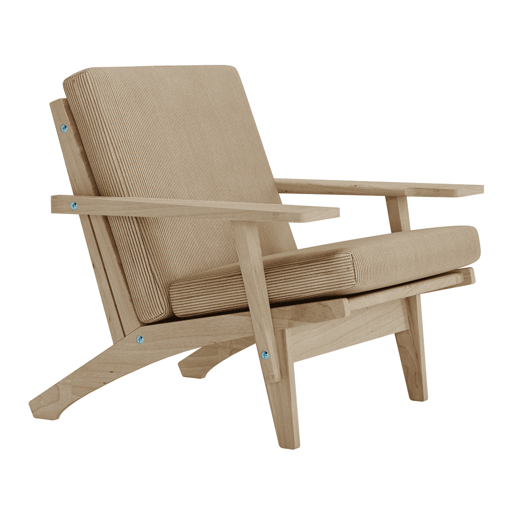 Visualizza l'immagine a schermo intero Set di cuscini per Wegner GE 370 in Velvet