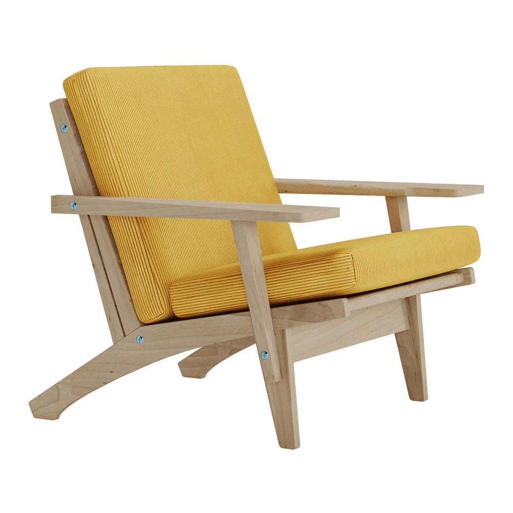 Visualizza l'immagine a schermo intero Set di cuscini per Wegner GE 370 in Velvet