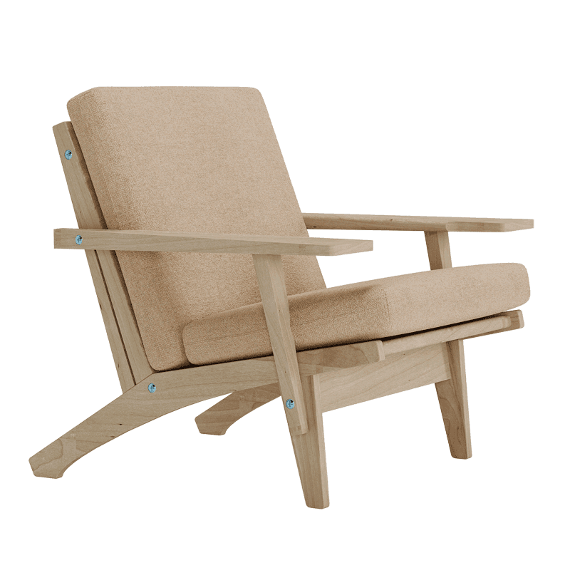 Visualizza l'immagine a schermo intero Set di cuscini per Wegner GE 370 in lana