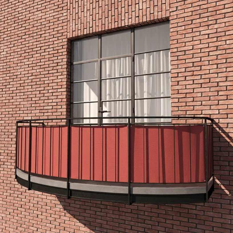 Visualizza l'immagine a schermo intero Telo frangivista per balcone in olefina Sunproof