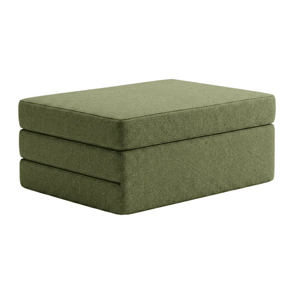 Materasso pieghevole su misura in lana - Verde - S7006