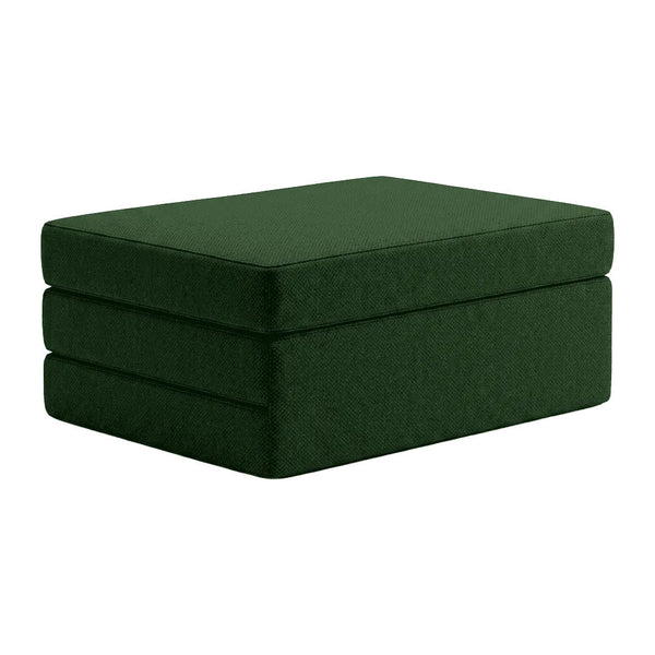 Materasso pieghevole su misura in lana - Verde - S7007
