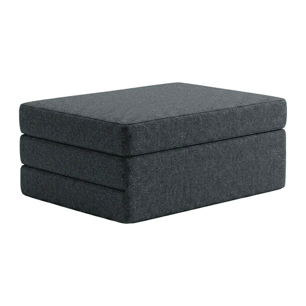 Materasso pieghevole su misura in lana - Blu - S7009