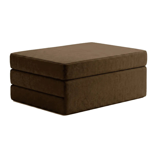 Materasso pieghevole su misura in velluto - Nut - S6009