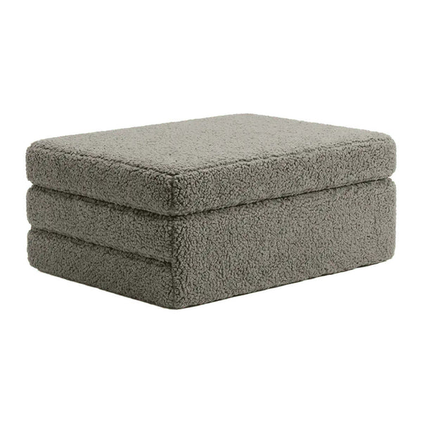 Materasso pieghevole su misura in bouclé - Gray - S2004