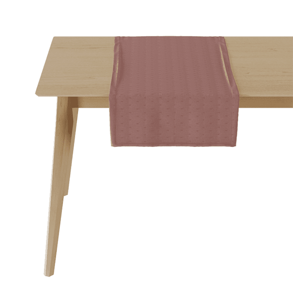 Runner da tavola in damasco egiziano - Grimpy pink - D1051-