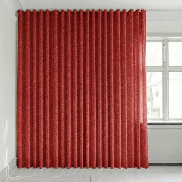 Tenda semitrasparente su misura – Disa - Berry Red - C2430