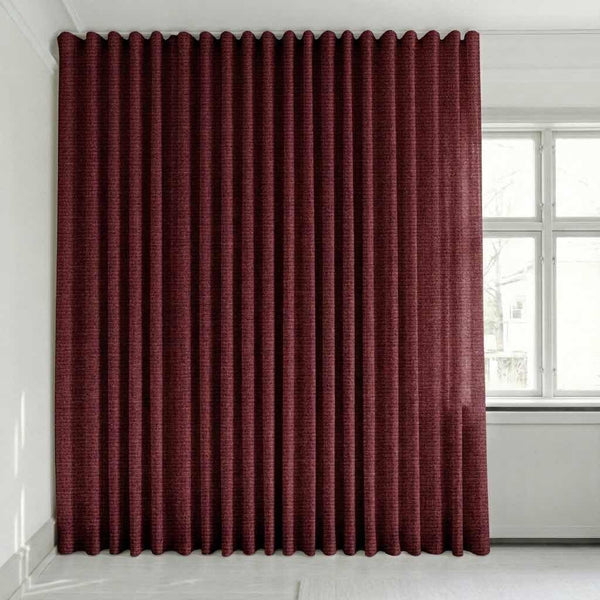 Tenda semitrasparente su misura – Disa - Wine Red - C2431