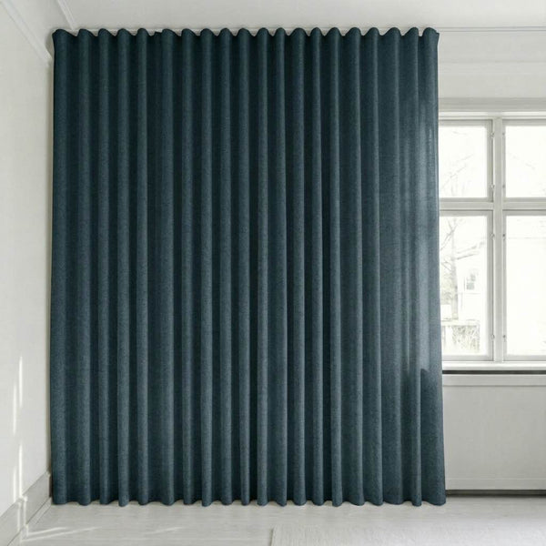 Tenda semitrasparente su misura – Rina - Navy Blue - C1924