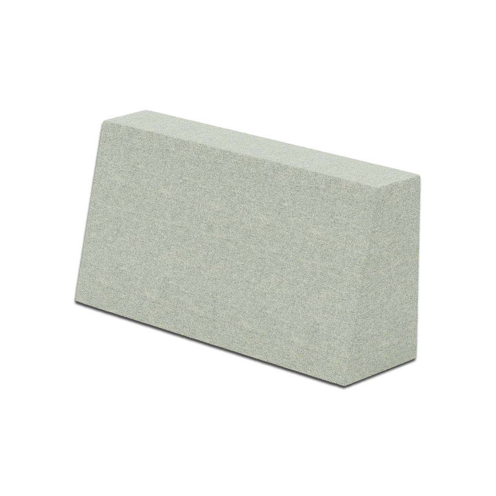 Cuscino per schienale inclinato su misura in lana