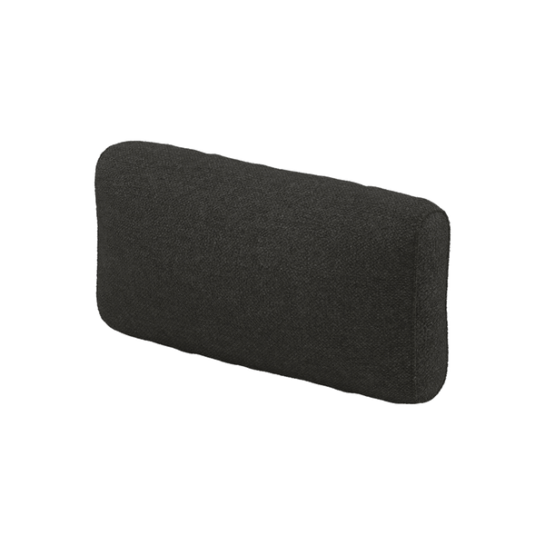 Cuscino per schienale morbido su misura in lana - Charcoal - S7013`