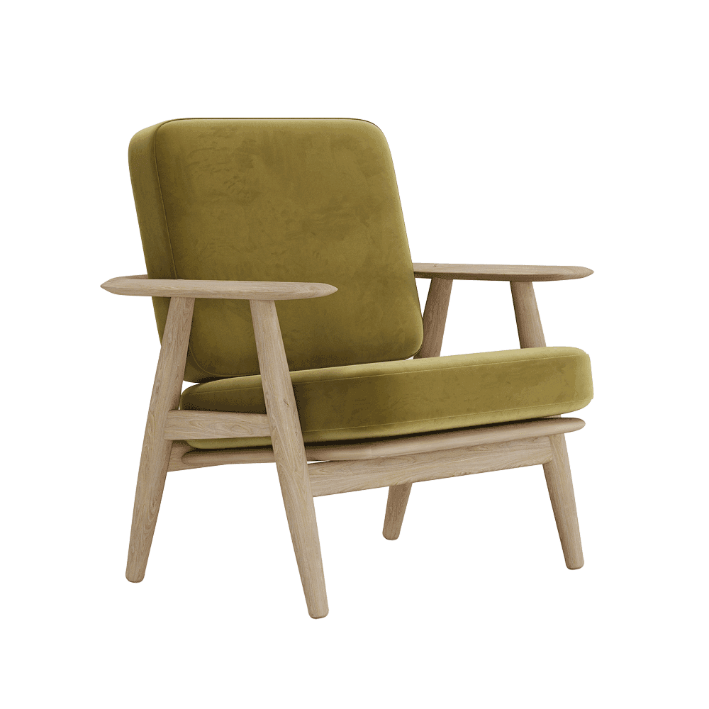 Set di cuscini per Wegner GE 240/290 in velluto