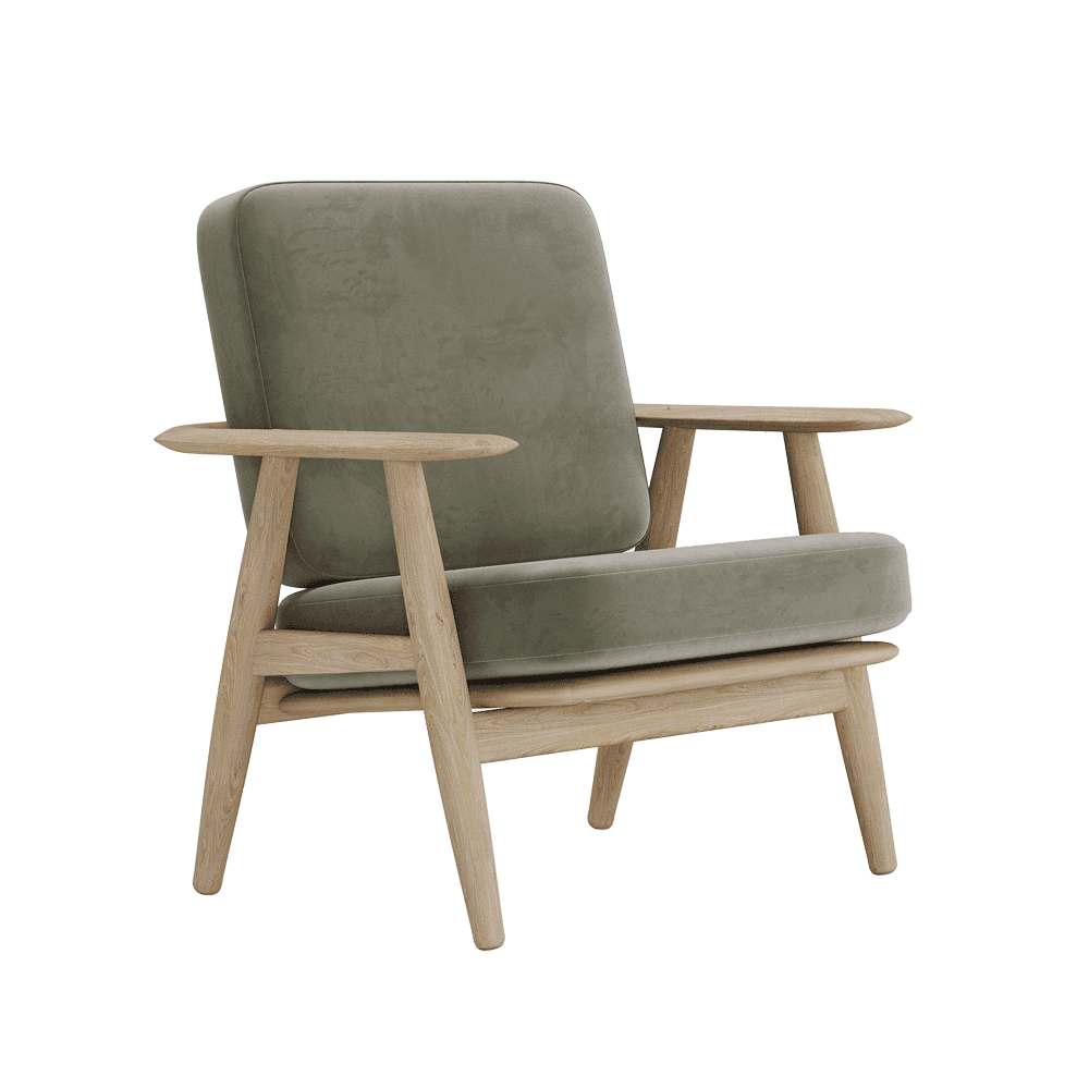 Set di cuscini per Wegner GE 240/290 in velluto