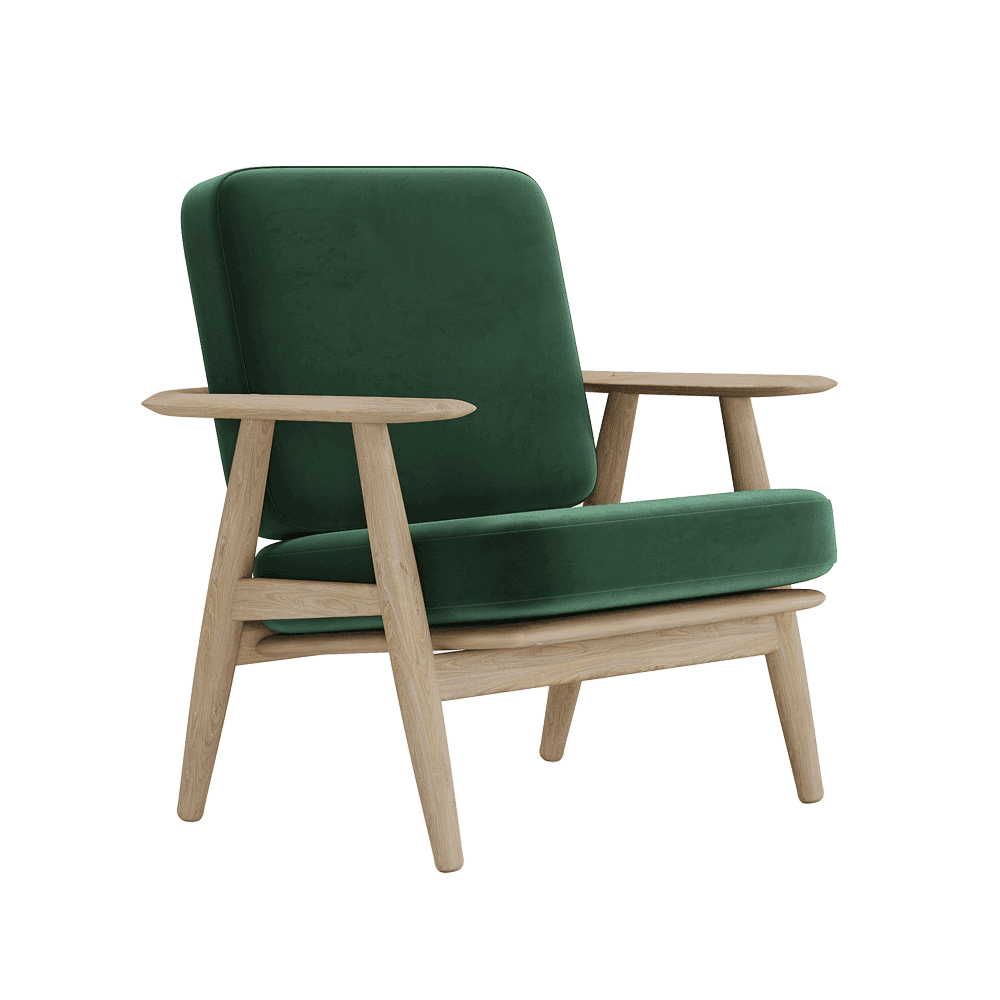 Set di cuscini per Wegner GE 240/290 in velluto