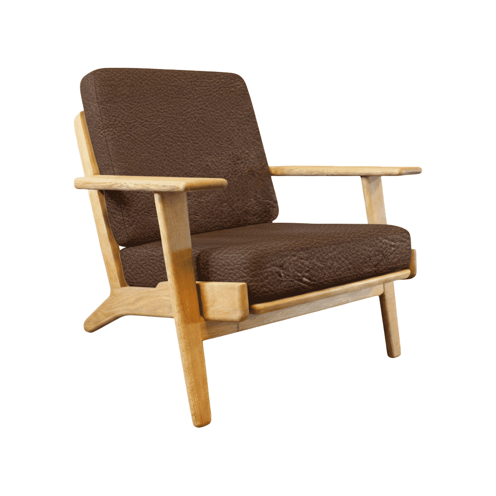 Set di cuscini per Wegner GE 240/290 in pelle