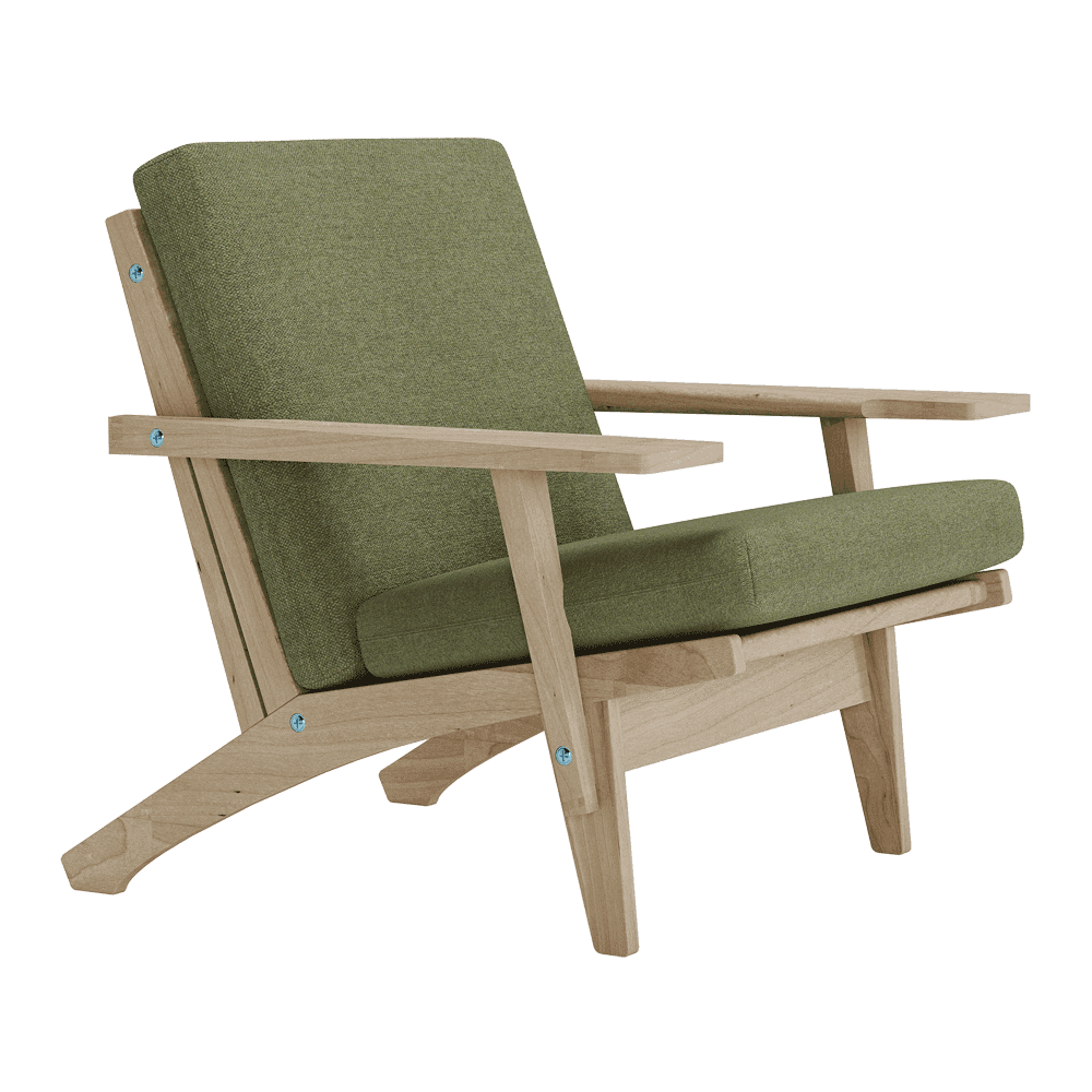 Set di cuscini per Wegner GE 370 in lana
