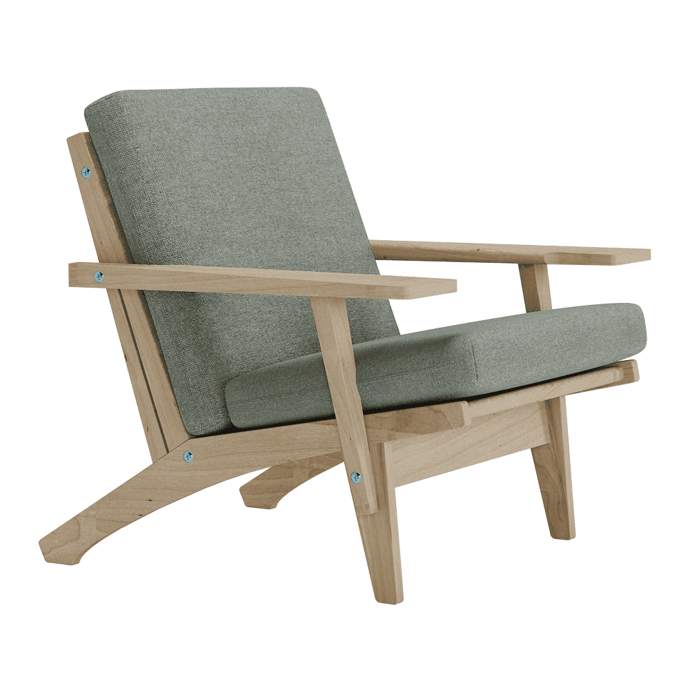 Set di cuscini per Wegner GE 370 in lana