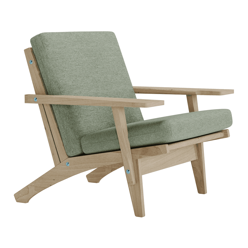 Set di cuscini per Wegner GE 370 in lana