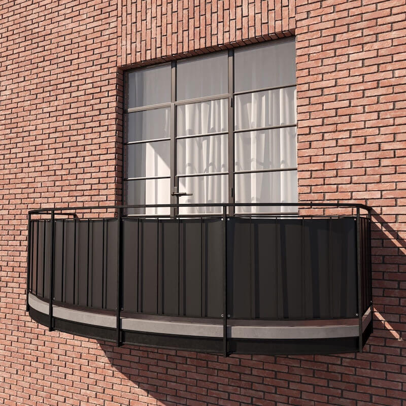 Telo frangivista per balcone in acrilico Premium