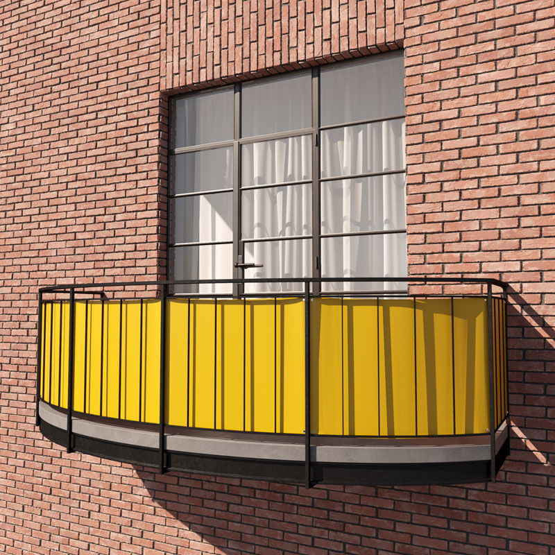 Telo frangivista per balcone in acrilico Premium
