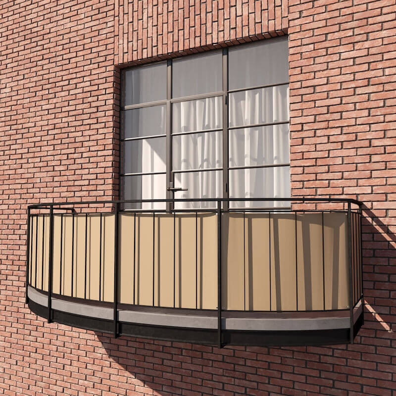 Telo frangivista per balcone in acrilico Premium