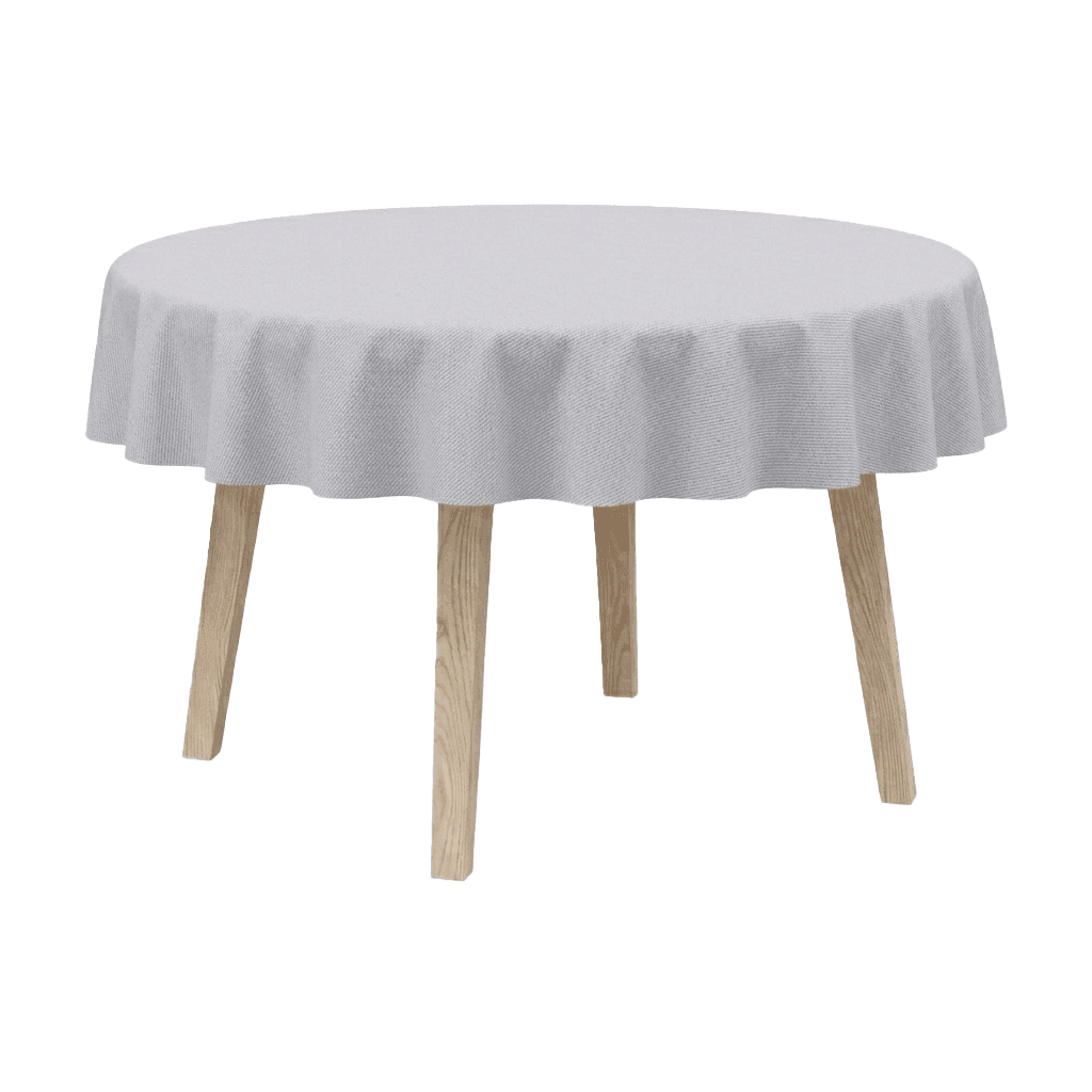 Tovaglia rotonda in misto cotone