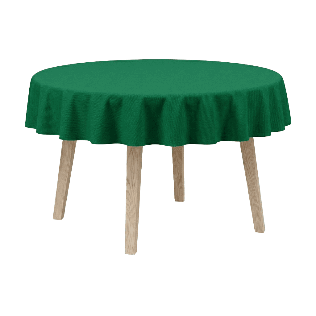 Tovaglia rotonda in misto cotone