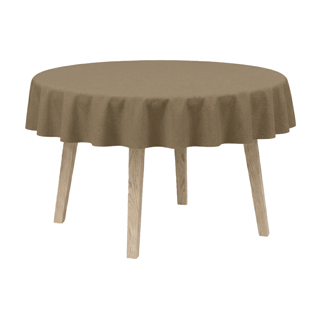 Tovaglia rotonda in misto cotone