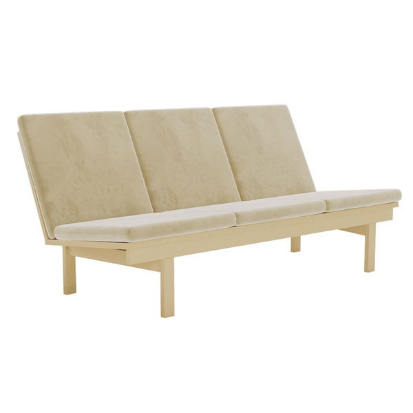Set di cuscini per Wegner GE 240/290 in velluto - Velour - Sand - S6002.