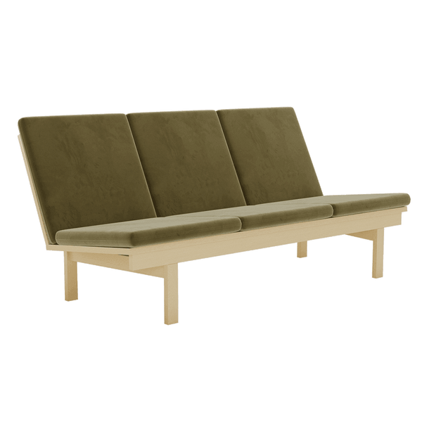 Set di cuscini per Wegner GE 240/290 in velluto - Velour - Mushroom - S6011.
