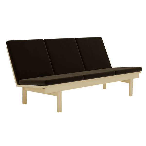 Set di cuscini per Wegner GE 240/290 in velluto - Velour - Deep gray - S6013.