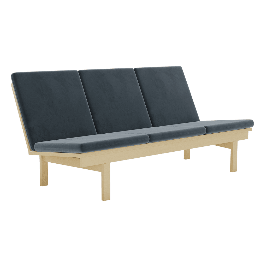 Set di cuscini per Wegner GE 240/290 in velluto