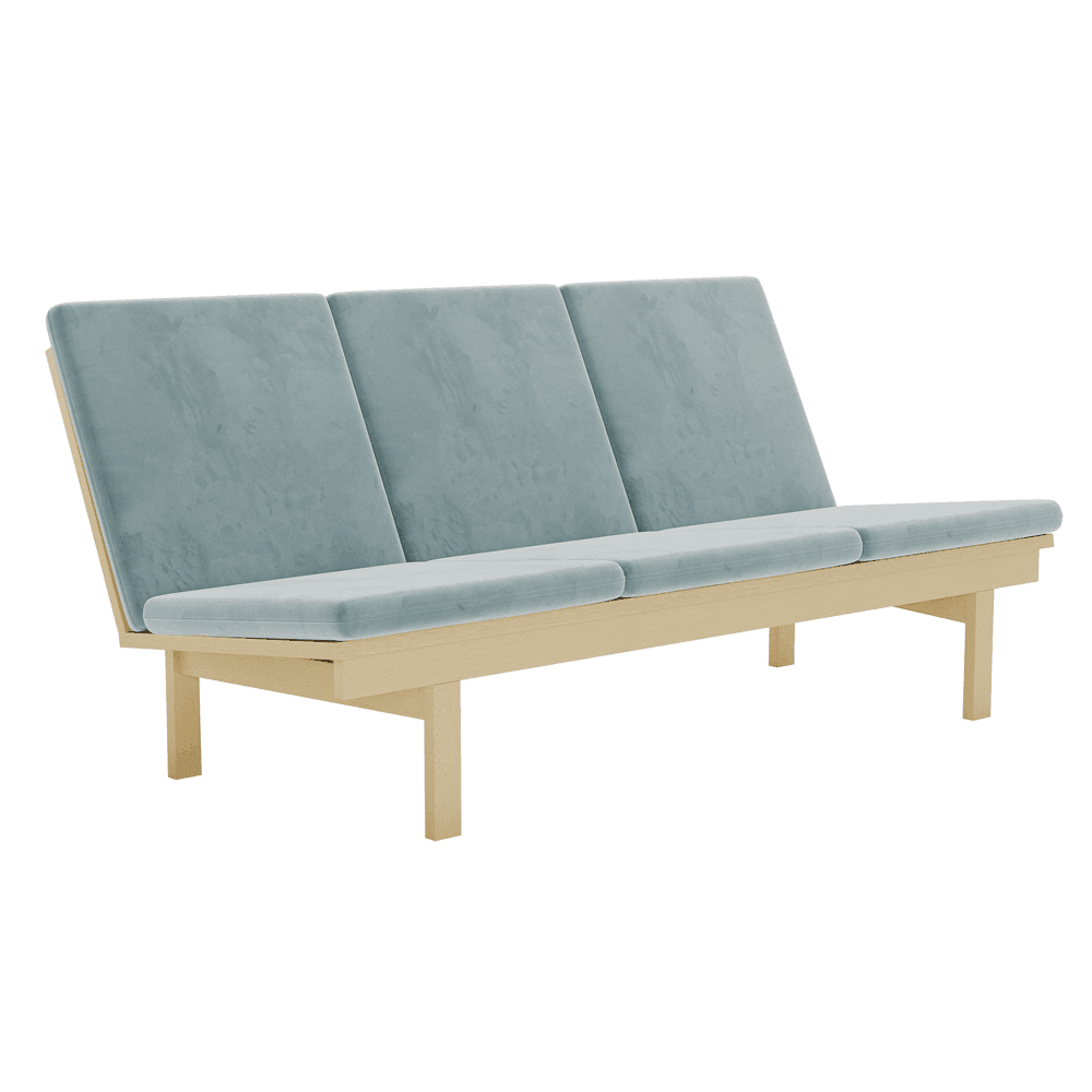 Set di cuscini per Wegner GE 240/290 in velluto