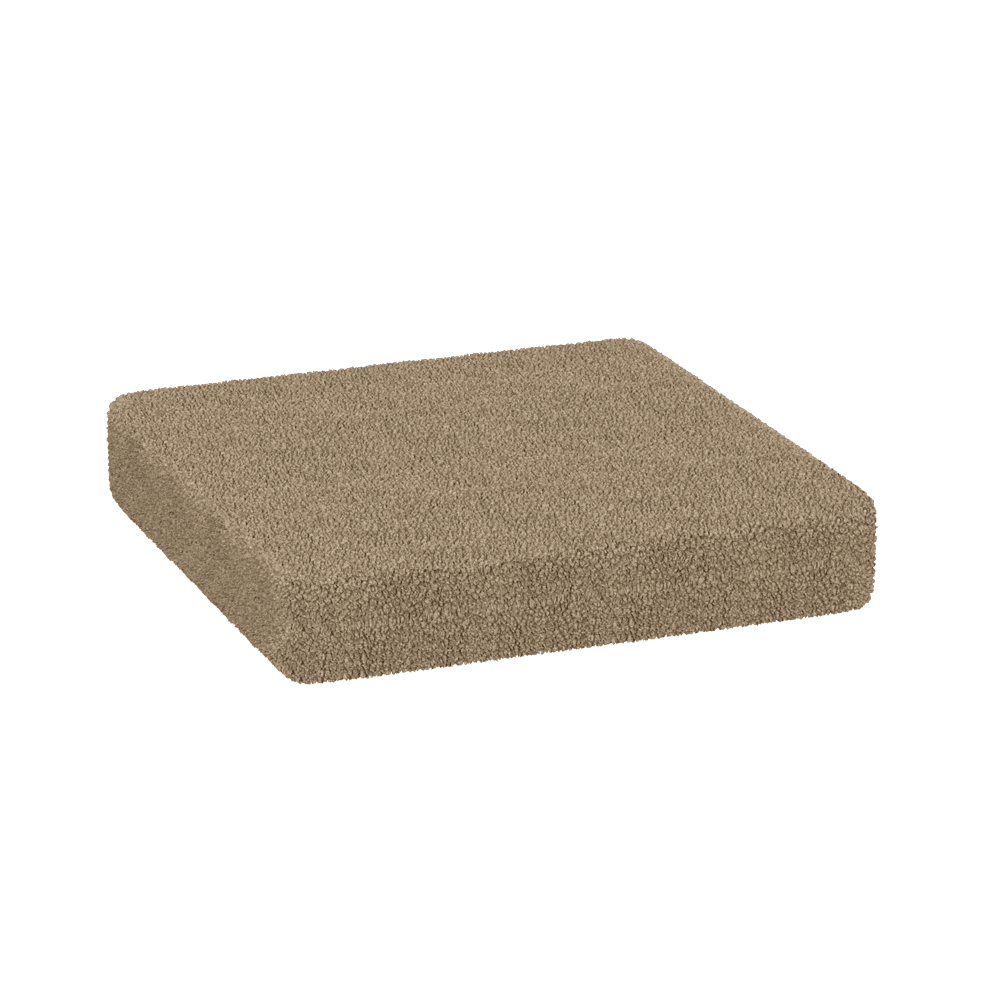 Cuscino per seduta su misura in bouclé