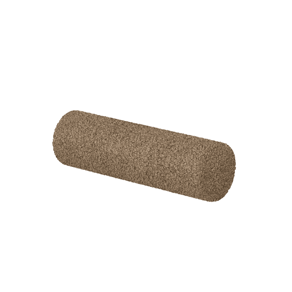Cuscino cilindrico su misura in bouclé