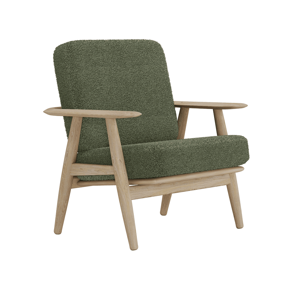Set di cuscini per Wegner GE 240/290 in bouclé