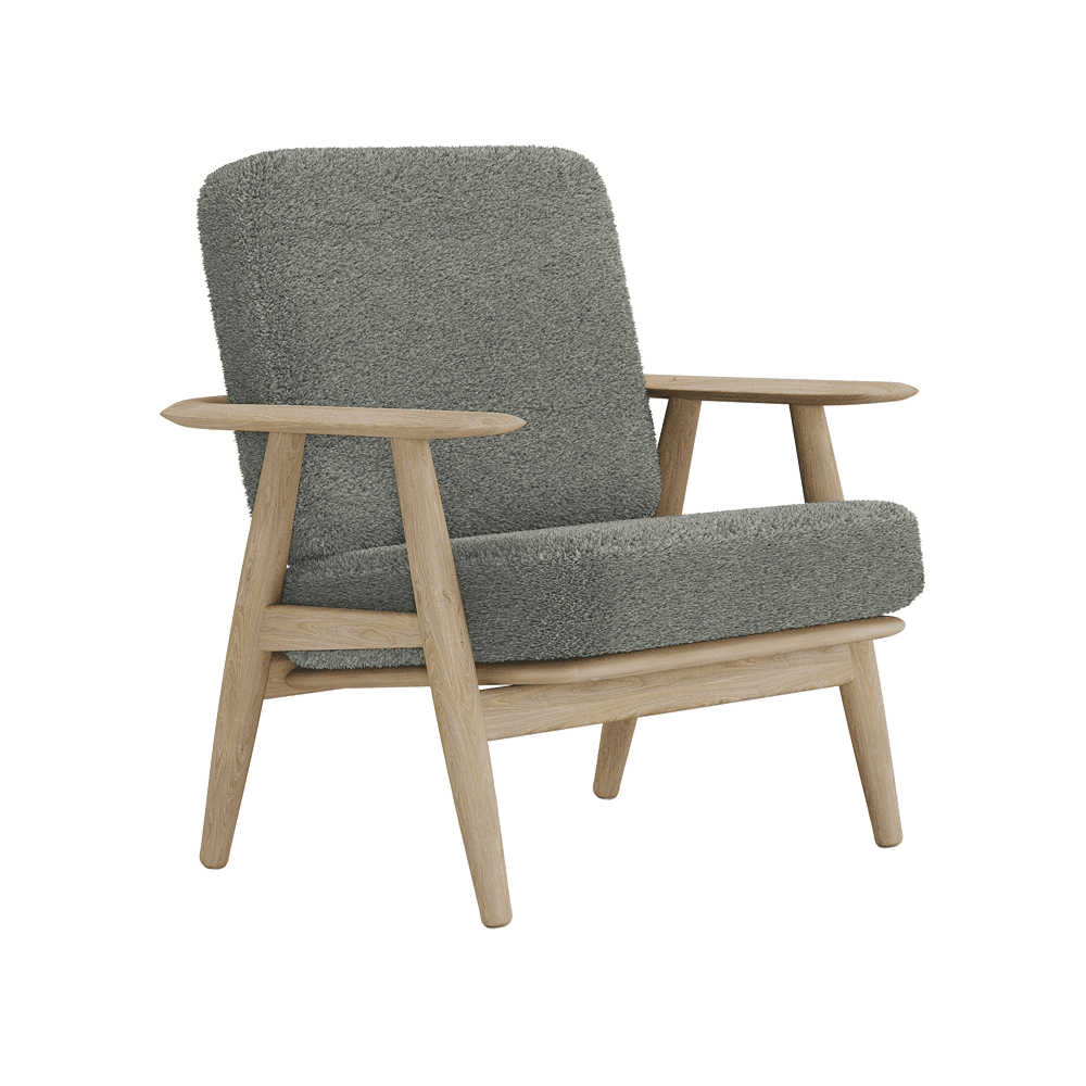 Set di cuscini per Wegner GE 240/290 in bouclé