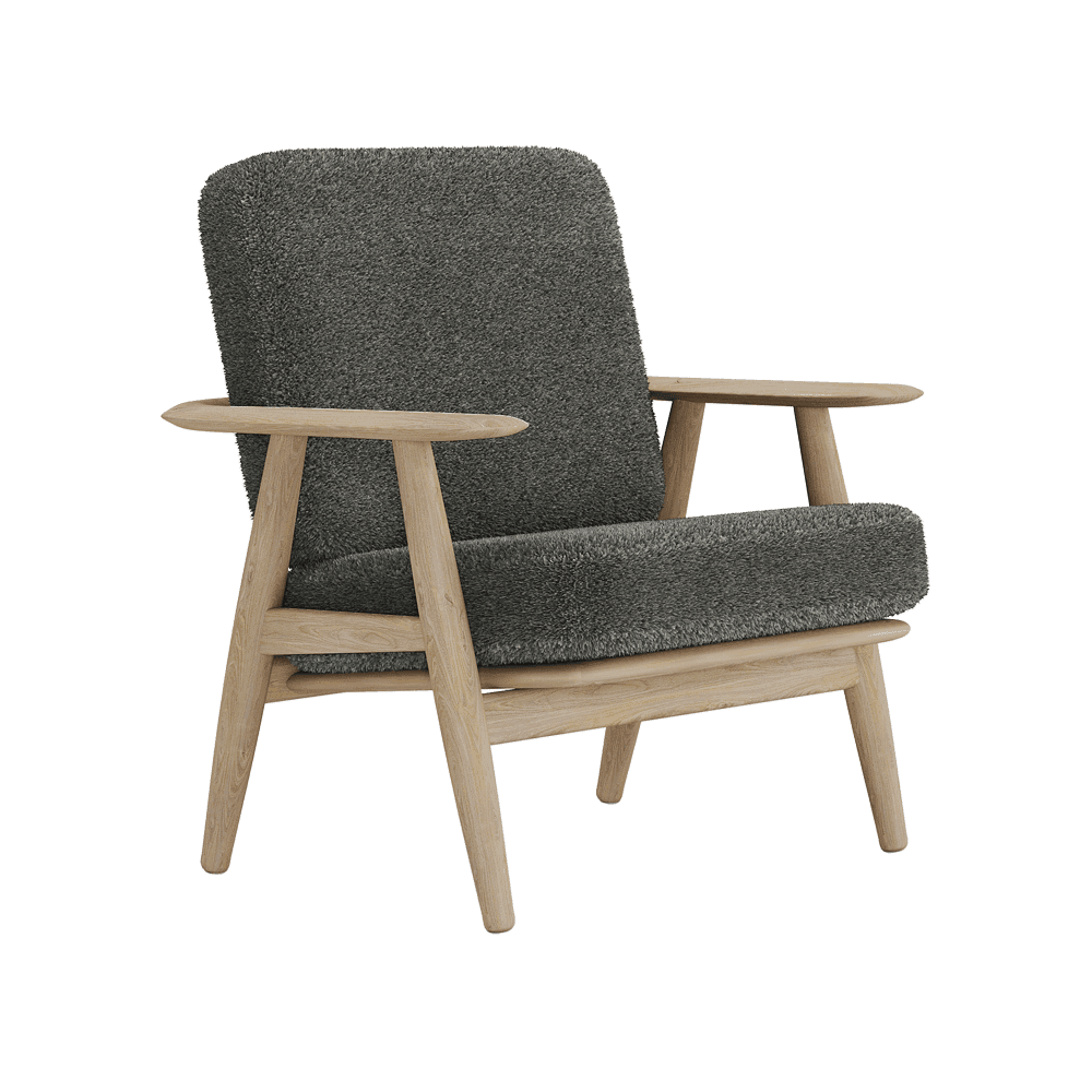Set di cuscini per Wegner GE 240/290 in bouclé