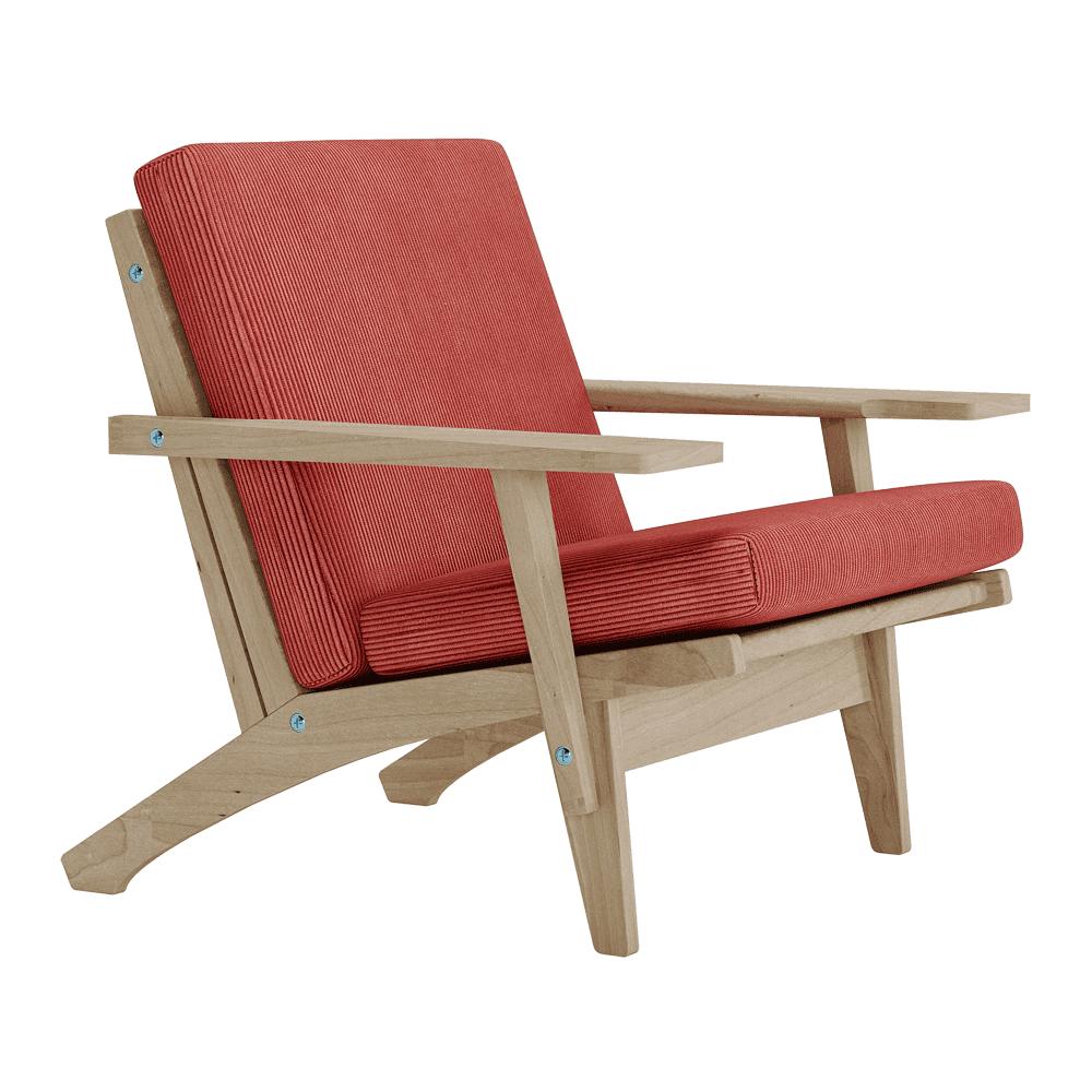 Set di cuscini per Wegner GE 370 in Velvet