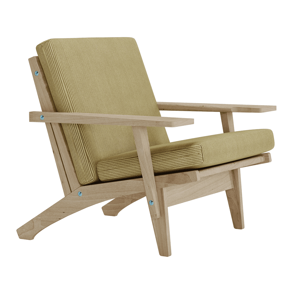 Set di cuscini per Wegner GE 370 in Velvet