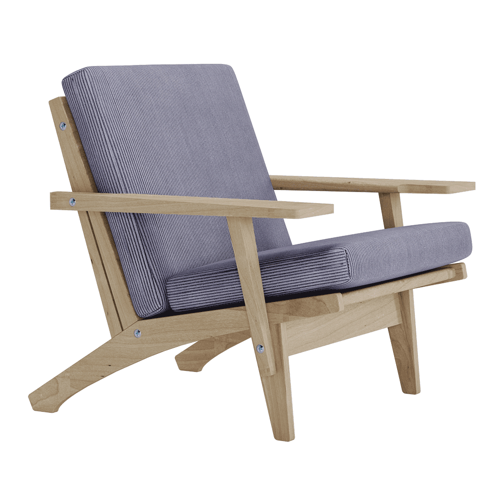 Set di cuscini per Wegner GE 370 in Velvet