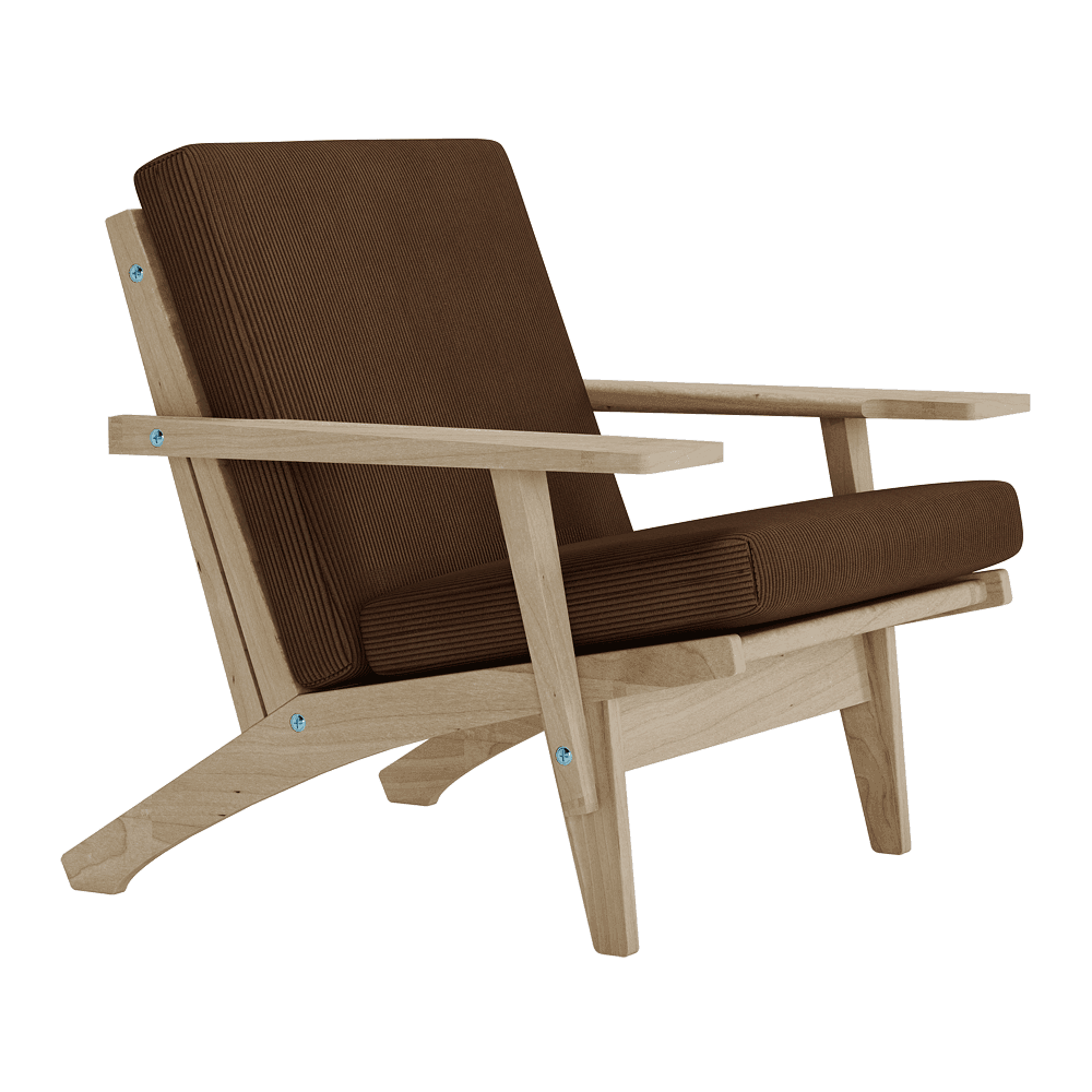 Set di cuscini per Wegner GE 370 in Velvet