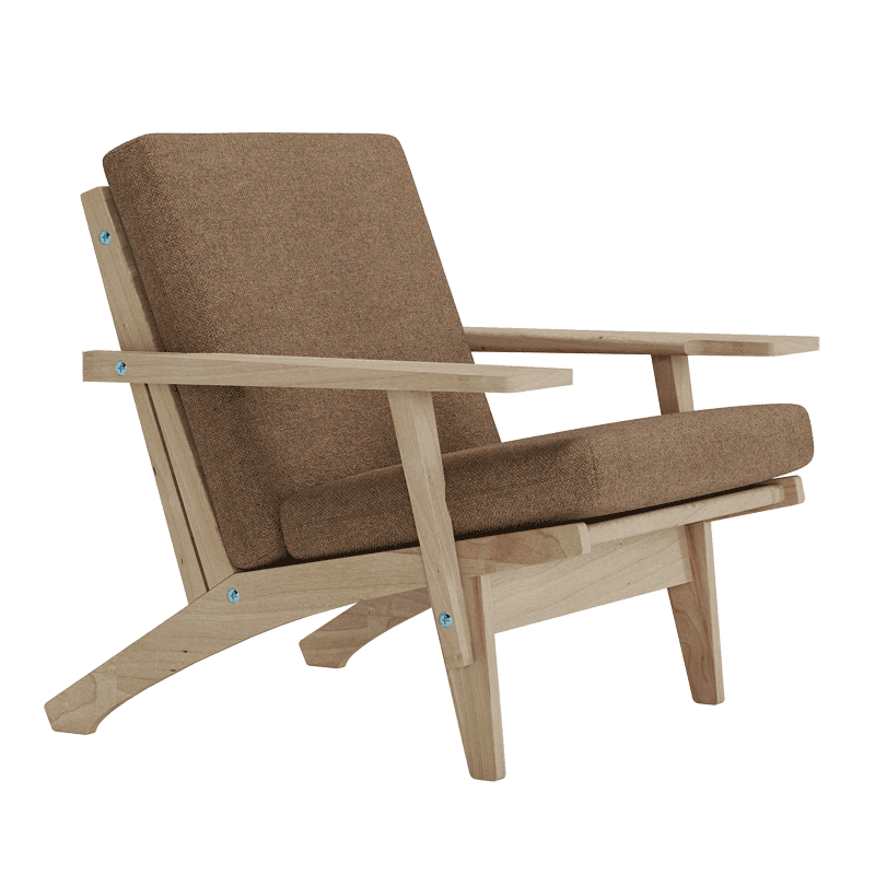 Set di cuscini per Wegner GE 370 in lana