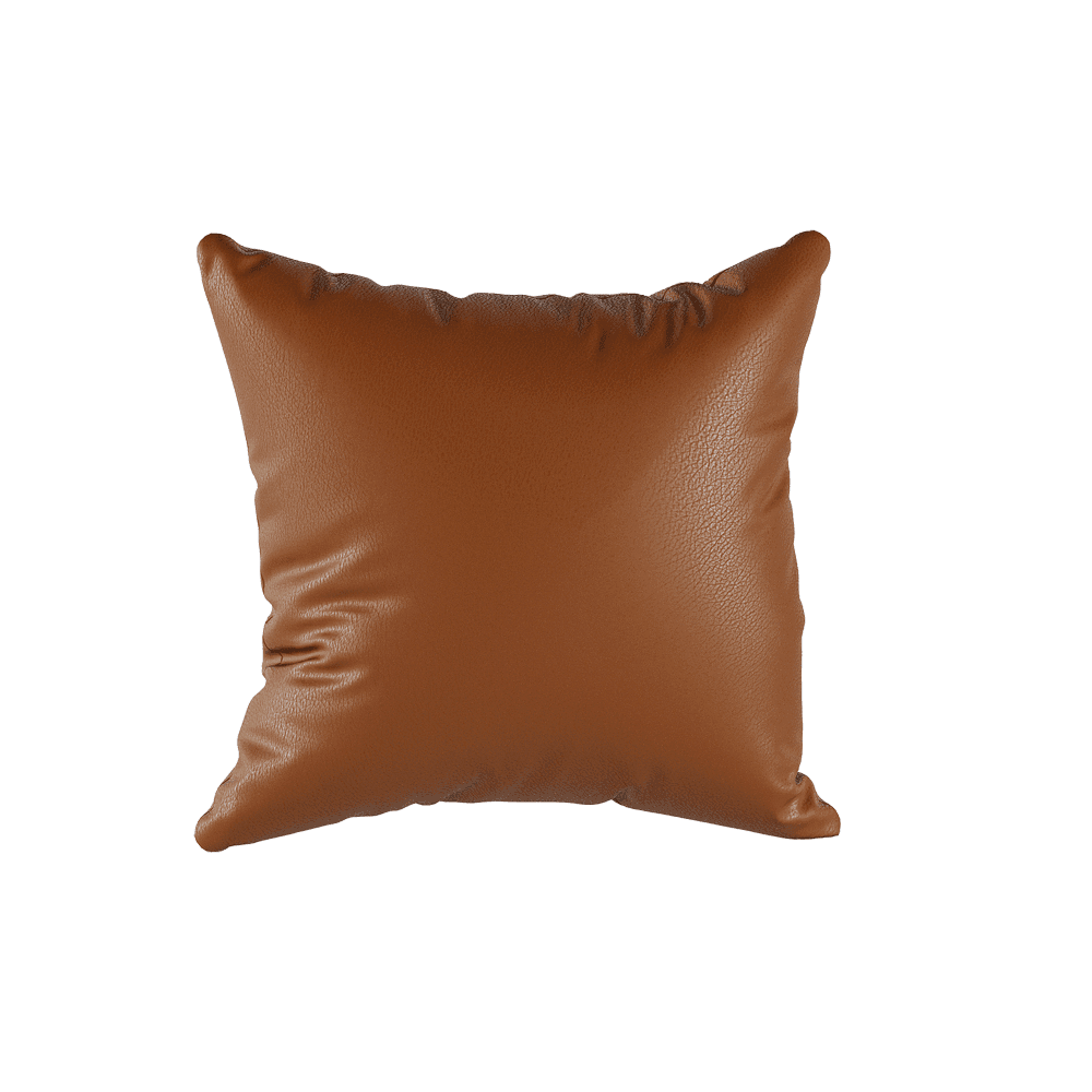 Cuscino decorativo su misura in ecopelle