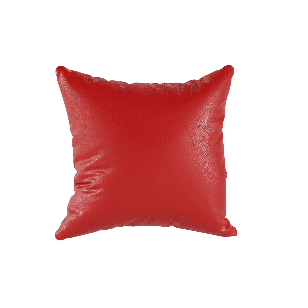 Cuscino decorativo su misura in ecopelle