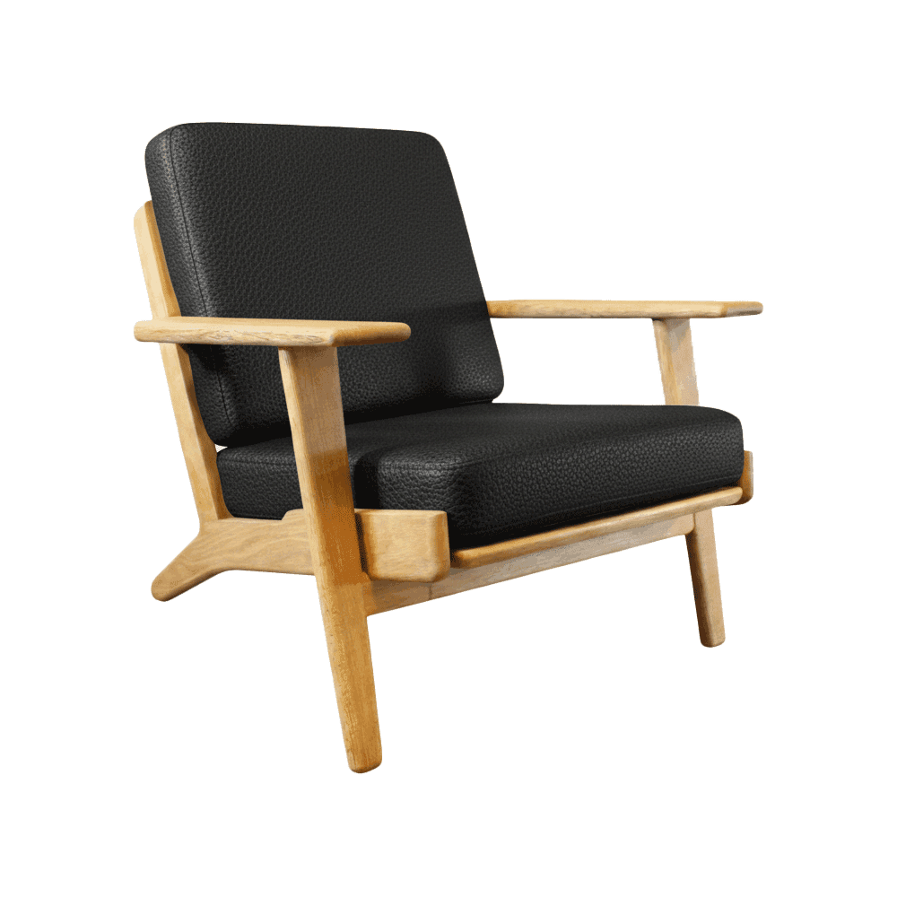 Set di cuscini per Wegner GE 240/290 in pelle