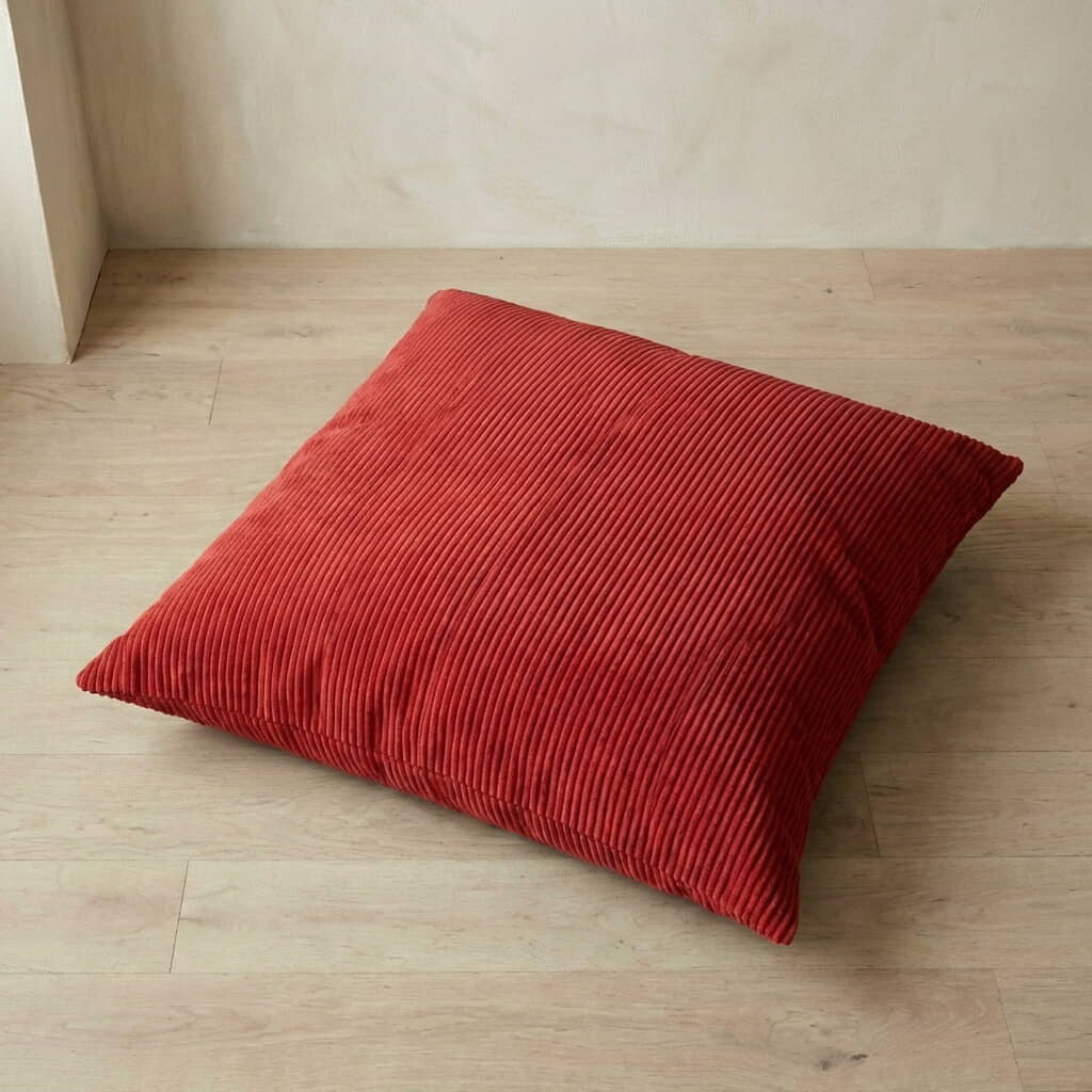 Cuscino da pavimento su misura in Velvet